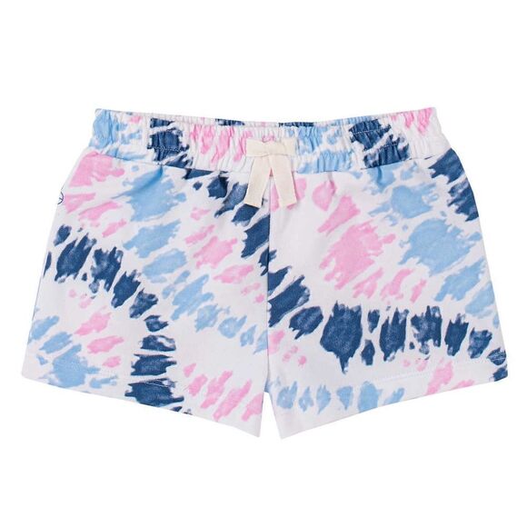 NWT 🍀 Lucky Brand Girls 2-piece Summer Top and Short Set in Blue Multi - Picture 6 of 11